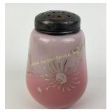 Victorian glass sugar shaker Rose Blush Buckeye