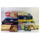 Board Games and Card Games Including Zingo, Clue,