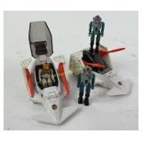 (2) Coleco 1986 starcom F 100 Astro fighters,