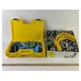 Construx Building Set and Yellow Carrying Case