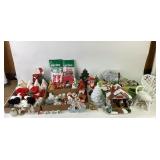 Christmas Decorations Including Figurines, Village