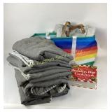 Threshold Curtains with Tote Bag and Womanï¿½s Day C