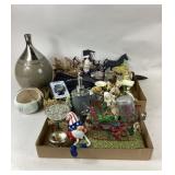 Decorative Figurines, Cast Iron Plaques, Armitron