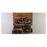 Die-Cast 1948 Indian Chief Motorcycle and Model Ca