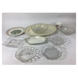 Decorative Glass Bowls, Floral China Teacup Set, a