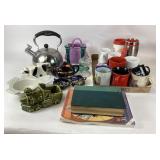 Kitchenware, Ceramics, and Books