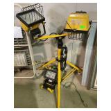 Workforce Adjustable Halogen Work Lights with Trip