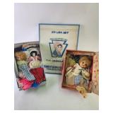 Dolls, Clothing, and Pennsylvania Sugar Co. Flour
