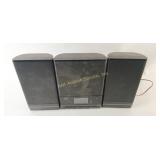 Compact Stereo System With Speakers