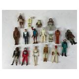 1977 Star Wars toys: Ewok, Storm troopers,