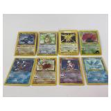 (8) 1st Edition Pokemon holographic cards new
