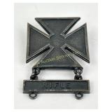 Sterling US Military Army rifle marksman badge