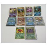 (10) Japanese Pocket Monsters Pokemon Holographic