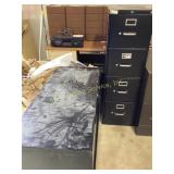 Black Metal Filing Cabinets Including Vertical and