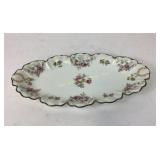 Haviland France Limoges Floral Porcelain Serving P
