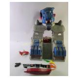 Playset with Fortress, Vehicle, and Accessories