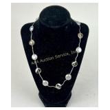 Lucas Lameth Sterling, grey freshwater pearl &