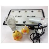 Pet Feeding Mat, Vidal Sassoon Hair Dryer, Glass T