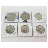 Dwight Eisnehower Dollars: 1973, 1974 d, both