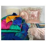 L. S. Ayres + co fur like coat, shawl, and cuffs,