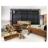 Pet Crate, Wooden Decor Items, Figurines, Carousel