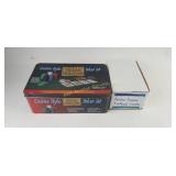 Texas Hold ï¿½Em Poker Set and Notre Dame Football C