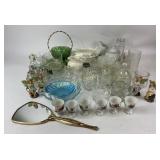 Glassware, Porcelain Serveware, and Decorative Ite