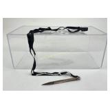 Sterling silver mechanical pencil with chatelaine