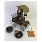 Ralph Phillips Tin Lizzie Truck Sculpture with Wic