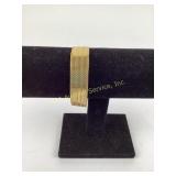 Hobï¿½ gold tone mesh bracelet