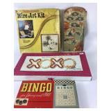 Wire Art Kit, Bazooka Game, Bingo Games, and XOXO