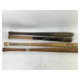 Wooden Baseball Bats Featuring Louisville Sluggers