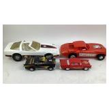Shell plastic toy car, sting ray street racer,