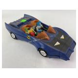 DC 1984 Comics Batmobile with Batman and Robin.