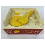 Fisher-Price music box record player with five