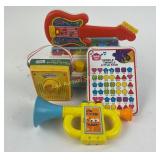 Romper room xylophone toy with music cards,