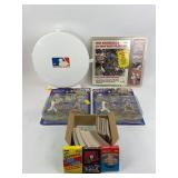 MLB baseball card holder, starting line up