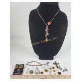 Sterling Silver Jewelry With Loose Stones and Inla