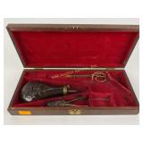 Partially empty case for pistol (no pistol),