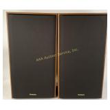 Technics SB ï¿½ CR77 speaker set. In working