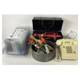 Vintage Kitchen Utensils, Thermos, Magic Plastic D