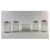 Hoosier Cabinet Glass