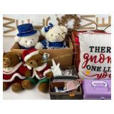 Christmas teddybears, Valentineï¿½s Day Gnome throw