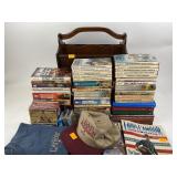 Louis Lï¿½Amour novels, magazines, audio cassettes,