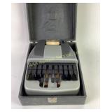 LaSalle Stenotype Machine with Original Case and I
