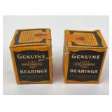 (2) 1950s Harley Davidson parts Bearings 309-29F