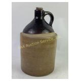 Stoneware Whiskey Jug with Handle and Cork