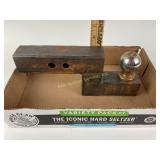 Trailer hitch. Heavy and Good condition. Surface