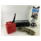 Gasoline Container, Goldstar Cassette Stereo, Vort