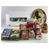 Coca-Cola Tins, Nostalgic Advertising Trays, and A